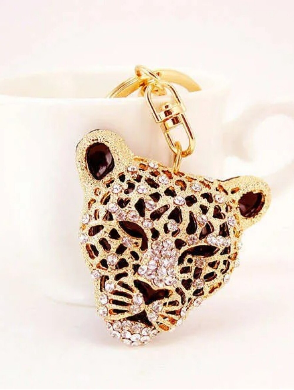 Leopard Charm Keychain - Picture 6 of 9